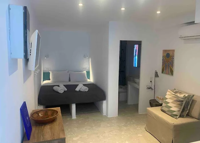 Lägenhetshotell The House Of 8 Mykonos Mykonos Town